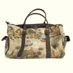 SOLD - Americana by Sharif Trees & Building Design Large Tote Bag